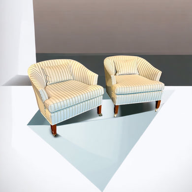 Club Chairs - Pair