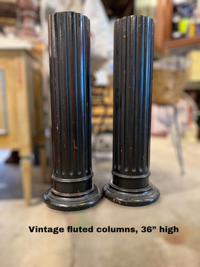 Fluted Wood Columns