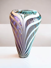 Load image into Gallery viewer, Vase, swirl, artist signed