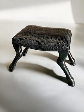 Ottoman with Horse legs