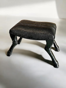 Ottoman with Horse legs